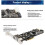 PCI-E 2.0 X4 USB3.0 Expansion Card Adapter 4  USB 3.0 Hub Adapter External Controller PCI Express Card for Desktop 5