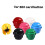 10 Pcs Arcade Buttons 30Mm Responsive Arcade Buttons for Gaming Enthusiasts Red 7