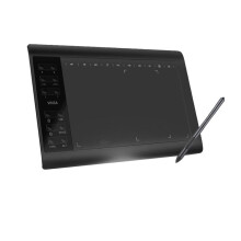 Tablette Graphique Professionnelle 10 X 6 Pouces avec Stylet pour PC, Ordinateur Portable, Windows, Peinture, Conception, Cours en Ligne.