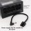 Module Power Supply PCIE 8PIN to  Cable DC5525 Elbow Power Supply Cable Only for  Module Power Supply 2