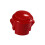 10 Pcs Arcade Buttons 30Mm Responsive Arcade Buttons for Gaming Enthusiasts Red 5