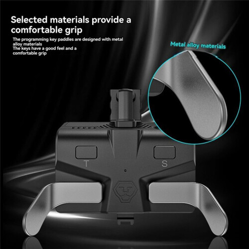 Game Controller Back Button Trigger Attachment with 3.5MM Headphone Jack Type-C Interface for  One/ Series X/S 2