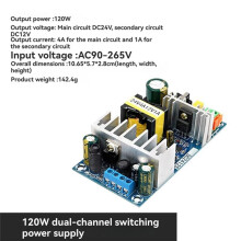AC- 24V 4A / 12V 1A Schakelvoedingsprintplaat Circuitmodule Schakelvoedingsmodule