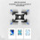 Wall Mount Tablet Enclosure Adjustable Tablet Holder Tablet Bracket Wall Hanging or Desktop Stand Holder UTC-13 White 6