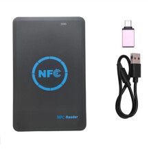 5-Band NFC Chip Reader/Writer+3XUID Keychain 125K 13.56M Copier HID Duplicator Tag Clone ID IC Key Copy
