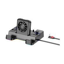 For Expansion Dock Handheld Bracket Expansion -Compatible Projection USB Radiator Foldable with Light