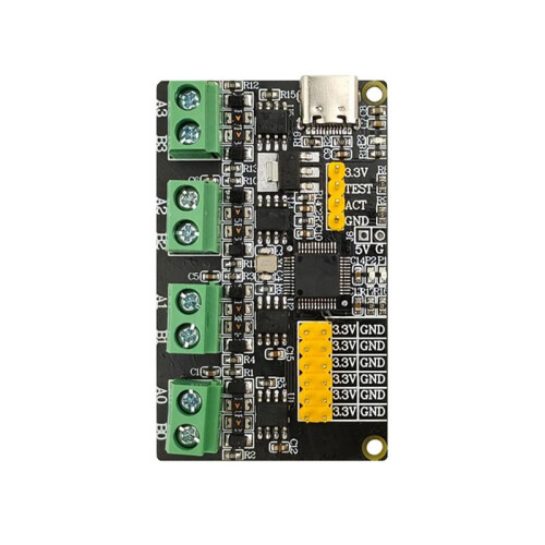 USB para 4 RS485 UART CH344Q USB para 4 485 Módulo de Expansão Multiporta 1