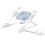 Supporto di Raffreddamento Pieghevole per Laptop con Ventola di Raffreddamento, Supporto per Tablet, Supporto di Raffreddamento per Notebook con 1