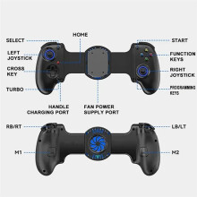 Controlador de Juego Inalámbrico con Ventilador de Refrigeración Semiconductor para PS3/para PS4/para NS /para /para PC A