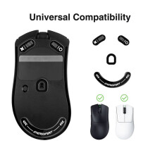 Replacement Mouse Skates for DeathAdder V3 Pro Feet for Enhanced Glide & Precision in Gaming White