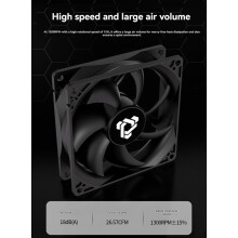 PC Computer Case Fan 3pin/4pin 92mm Fan CPU Cooler Cooling Fan Cooling Radiator Fan Hydraulic Bearing Fan PC Case Fan