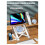Supporto di Raffreddamento Pieghevole per Laptop con Ventola di Raffreddamento, Supporto per Tablet, Supporto di Raffreddamento per Notebook con 5