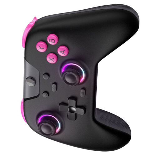 Wireless Gaming Controller  Gamepad for  PC Phone TV Steam RGB Hall Effect Joystick 1