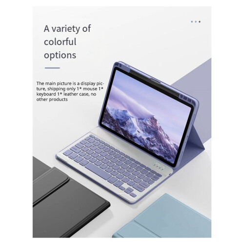 Case for  Pad 5/5 Pro 11Inch Detachable Flat Tablet Case with Keyboard Cover 2