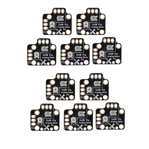 10PCS Gamepad Joystick Drift Repair Board Controller Analog Thumb Stick Drift Fix Mod for PS5 PS4  One/Series S/X,A