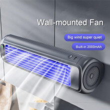Portable Air Conditioning Cooling Fan Multiple Adjustable Gears Home Office Kitchen Cooling Fan Home Wall Mounted Fan