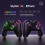 Wireless Gaming Controller  Gamepad for  PC Phone TV Steam RGB Hall Effect Joystick 6