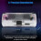 Transparent Replacement Shell Case for   Ally X DIY Clear Edition Back Plate for  Ally X A 8