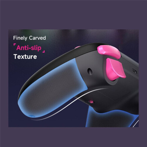 Wireless Gaming Controller  Gamepad for  PC Phone TV Steam RGB Hall Effect Joystick 2