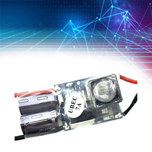 7A 2-7S FPV Receiver Power Supply Voltage Regulator External BEC (UBEC) 5V Step-Down Regulator Module for RC Airplane