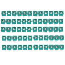 60-Teiliges Joystick-Potentiometer-Sensormodul-Kit für PS5-Controller, 3D-Thumbstick-Achsenwiderstände, Reparaturteil