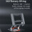 Laptop Stand Adjustable Tablet Stand Aluminum Alloy Rotating Bracket Portable Fold Holder Cooling Bracket Support Silver 2