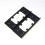 Computer Case Built-in Hard Disk Bracket Metal 3.5Inch Hard Disk Superimposed Expansion Can Be Installed Cooling Fan 3