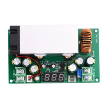- Hoog Vermogen 600W Verstelbare Step-Down Voedingsmodule met Spanningsweergave 12V-75V Naar 2,5V-50V Buck-Converter