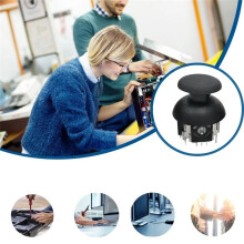 50st för PS2 3D Analog Joystick+Joystick Cap B10K 3PIN Joystick Cap Potentiometer för PS2 Game Console Gamepad