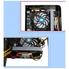 450W 24Pin 12V Input 450W Output Realan ITX PSU ATX PC - ATX Power Supply for Computer