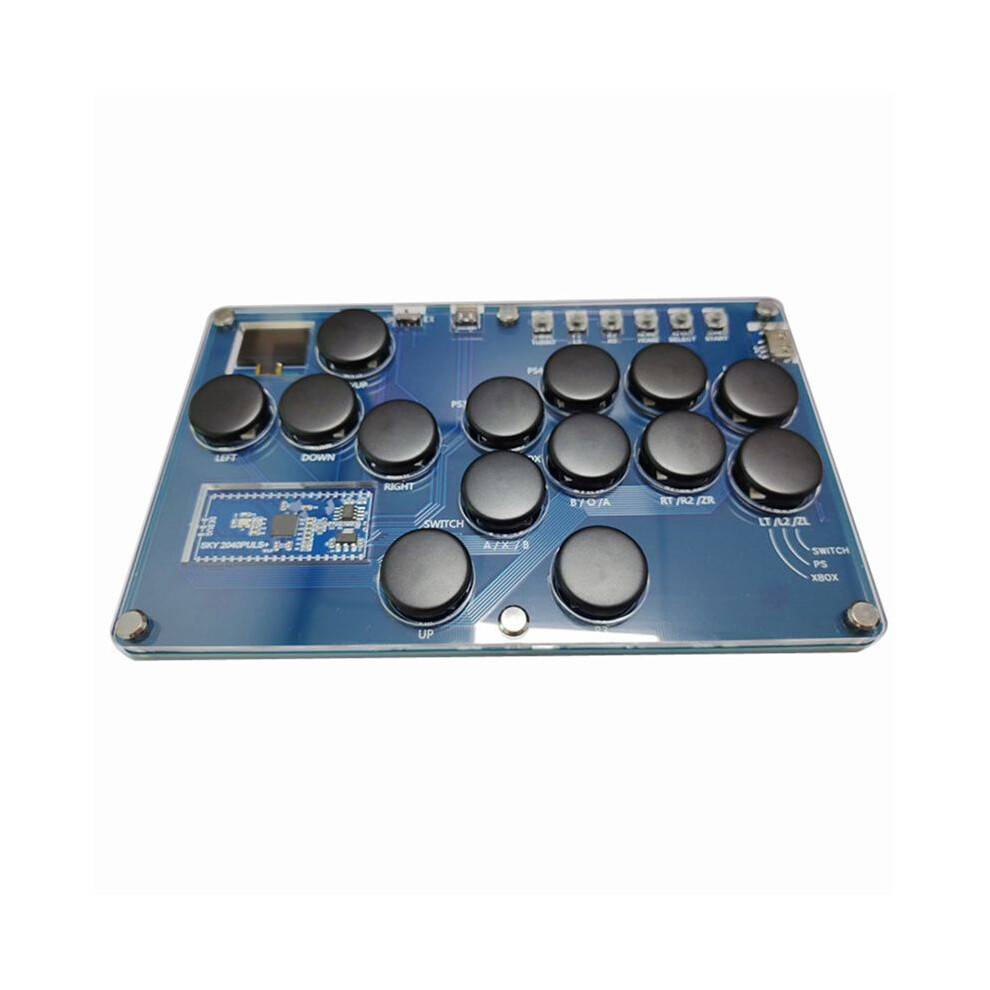 14Key Joystick Hitbox Keyboard Arcade Stick Controller For Ps4/Ps3//Steam Arcade Hitbox Controller Fight Sticks C Black Saudism