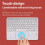 10inches Touchpad  Keyboard Compatible with Windows, IPadOS, Android, and IOS English 5