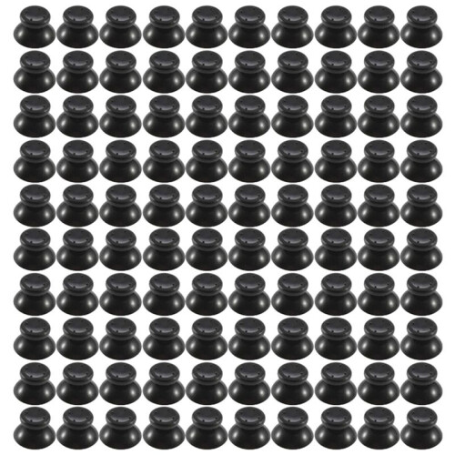 100Pcs 3D Analog Joystick Thumb Stick Grip Cap Button Repair Part Cover Thumbstick Replacement for  360 Controller