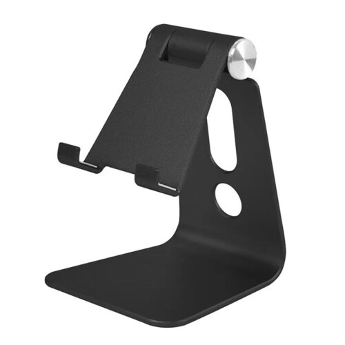 For  Tablet Holder Bracket 3.5-11 Inch Single Fold Adjustable Holder Desktop Black