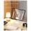 Tablet Stand Folding Adjustable Desk Holder Transparent Acrylic Tablet Bracket Black 9