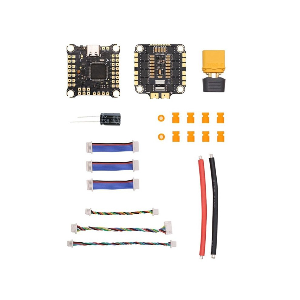 F4530 V2 F Controller With 50A 8-Bit Esc Gyroscope Dual Bec Onboard Led For Fpv Freestyle Racing Drone Light 4713276366836