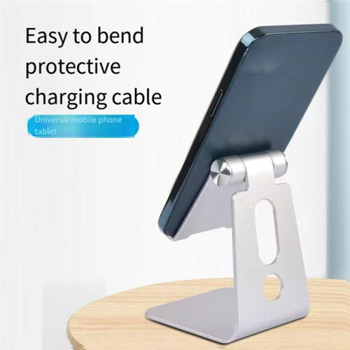 For  Tablet Holder Bracket 3.5-11 Inch Single Fold Adjustable Holder Desktop 1
