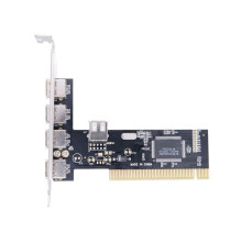 Scheda Adattatore Scheda di Espansione PCI A 5 Porte PCI A USB 2.0 Scheda PCI Senza Driver da 480 Mbps per Computer Desktop