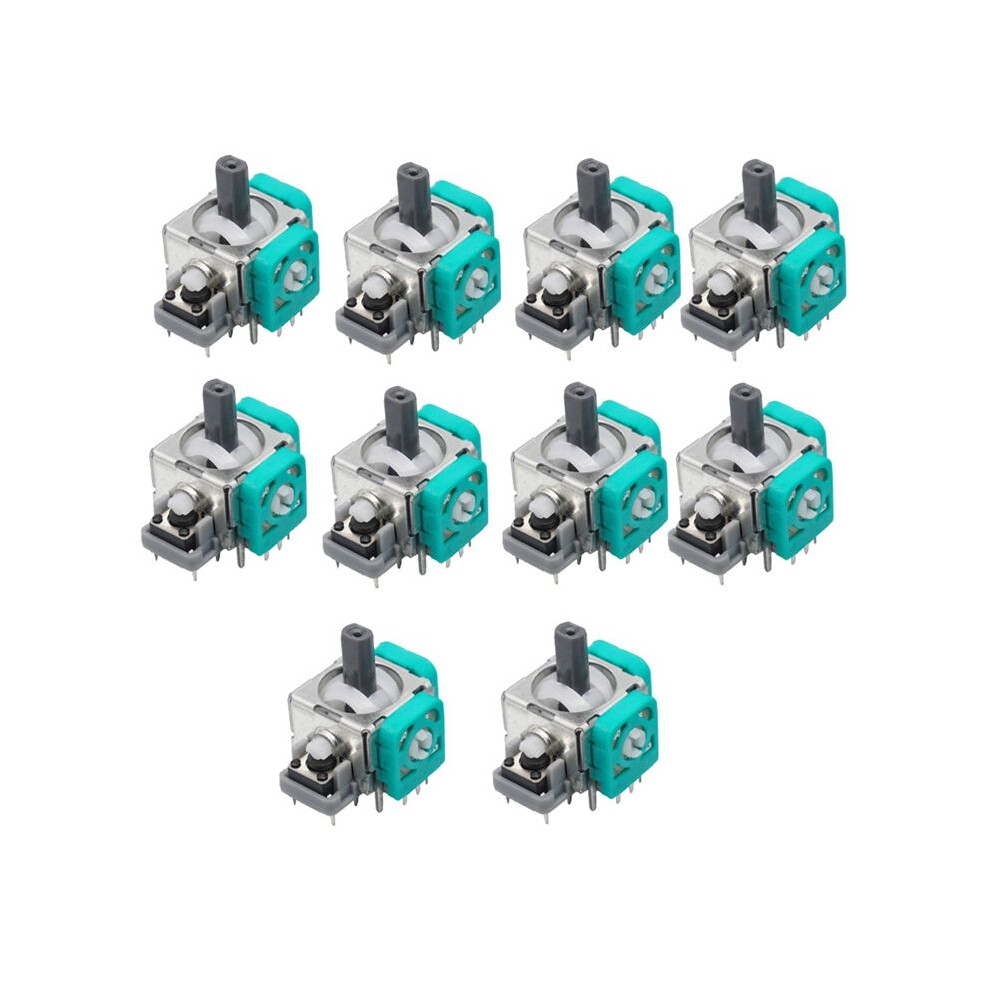 10Pcs 3D Analog Joystick For Ps5 Game Console Joystick Replacement Sensor Module Potentiometer Tauoh