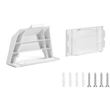 Supporto da Parete per Router e Alimentatore Starlink Gen 3 V3, Staffa di Montaggio, Risparmio di Spazio, Design Stabile, Facile da Installare
