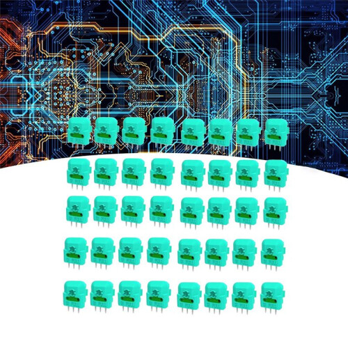 40PCS Hall Joystick Potentiometer Sensor Module for  Controller Hall Joystick Universal Axis Resistor Micro-,A 2