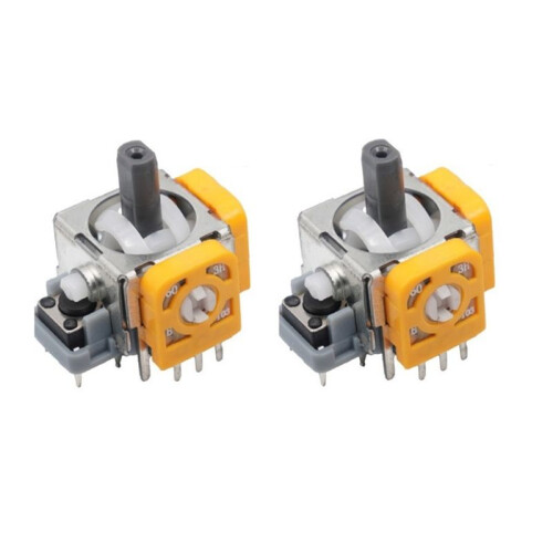 2PCS 3D Analog Joystick+Calibration Board for PS4 Game Console Joystick Effect & Joystick Center/Outer  Calibration 2