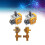 2PCS 3D Analog Joystick+Calibration Board for PS4 Game Console Joystick Effect & Joystick Center/Outer  Calibration 5