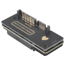 Adaptateur de Carte D'Extension Vers SAS 6 Gbit/S (7 et 15) 22 Broches Mâle Vers SAS 29 Broches Femelle pour 2,5 Pouces 3,5 Pouces