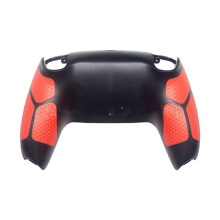 Bottom Back Shell for PS5 BDM-010/020/030/040/050 Controller Replacement Anti-Slip Grip for PS5 Controller Red