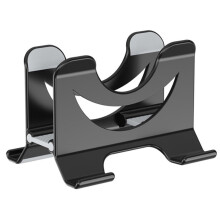 Vertikaler Laptopständer, Tischhalter, Notebook-Dock, Platzsparend, für /Surface//, für Chromebook, Schwarz