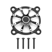 30x30mm Liga de Alumínio Tampa Do Ventilador de Resfriamento para Motor RC ESC Tampa de Proteção Do Ventilador Regulador Elétrico Preto