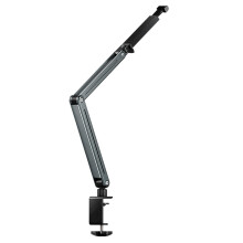 Support de Tablette Pliable en Alliage D'Aluminium, Rotation à 360 , Compatible avec les Tablettes de 4,7 à 12,9 Pouces