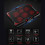 COOLCOLD Laptop Cooling Pad Gaming Laptop Cooler Laptop Fan Cooling Stand para Laptops de 12,1 A 17,3 Polegadas A 4