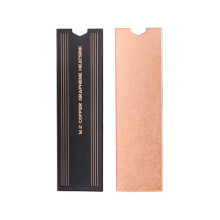 SSD-Kühlkörperkühler, Kupfer-Grapne-SSD-Kühlkörperblech für Laptop-PC M2 NGFF SSD